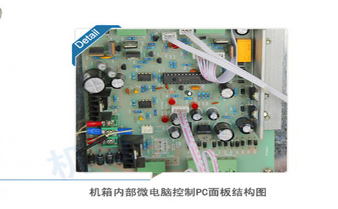 全自動袋泡茶包裝機機箱內(nèi)部電路